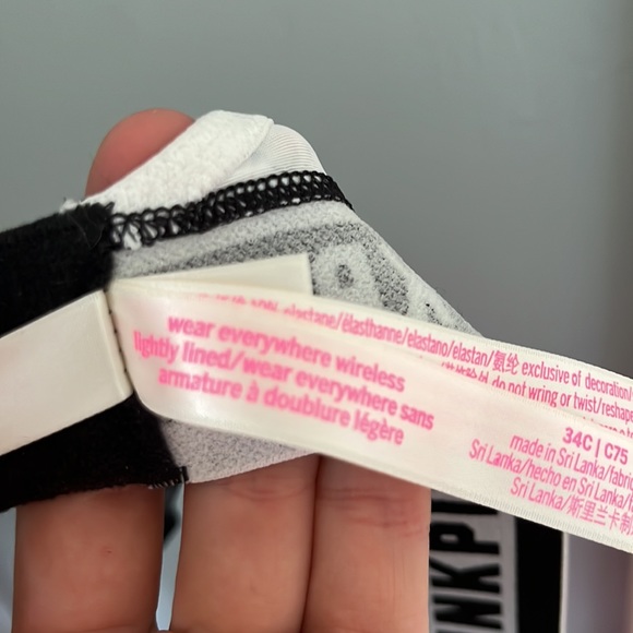 NWOT PINK wireless wear everywhere bra - Picture 5 of 5